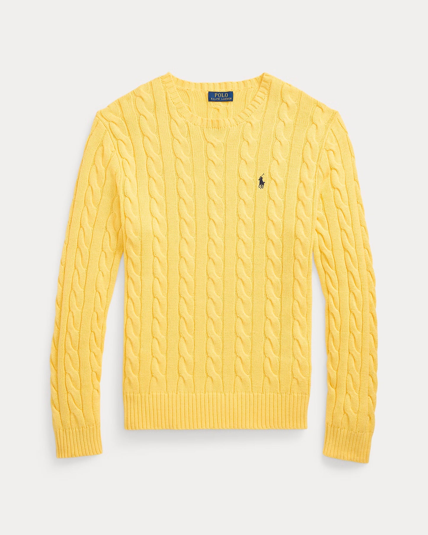RL Cable-Knit Cotton Jumper