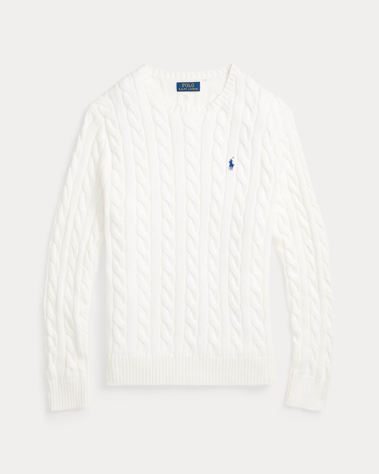 RL Cable-Knit Cotton Jumper