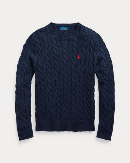 RL Cable-Knit Cotton Jumper