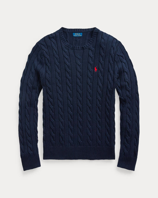 RL Cable-Knit Cotton Jumper