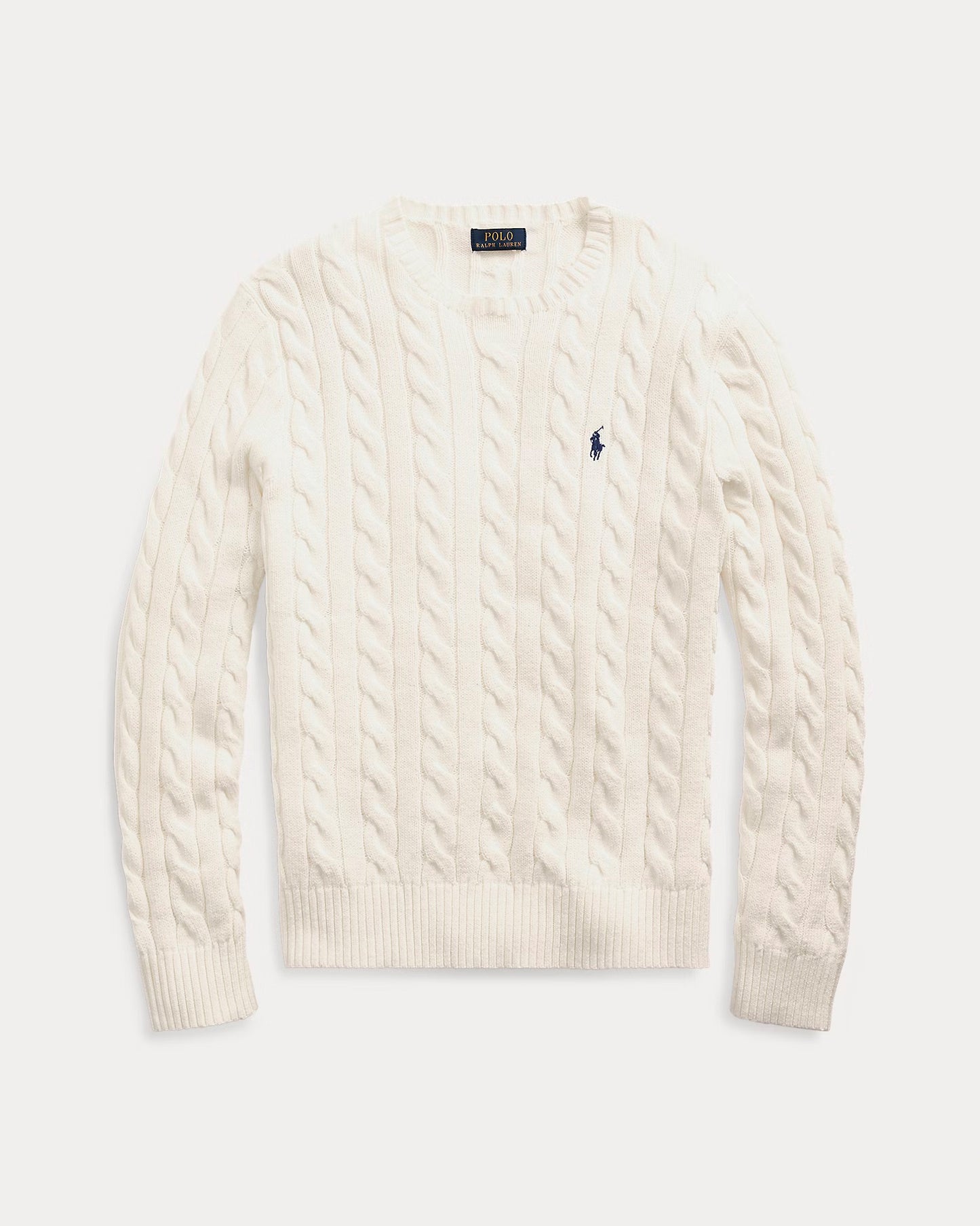 RL Cable-Knit Cotton Jumper